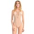 Nude One Piece Swimsuit, Lace Up One Piece Swimsuits for Women, Slim Fit One Piece Bathing Suits