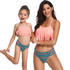 Tassel Bikini Matching Bathing Suits for Mom and Daughter