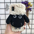 Shaun The Sheep iPhone Case, Handmade Fluffy Shaun The Sheep Phone Case for iPhone XS/XS Max, XR, X, 8/8 Plus, 7/7 Plus, 6/6Plus