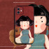 Girly iPhone Case, Embossed Lady in Cheongsam iPhone Cases for Girls