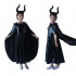 Maleficent Costume for Girls, 3 Pcs Maleficent Costume for Halloween