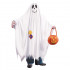 Ghost Costumes for Kids, Ghost Halloween Costumes with Pumpkin Bag