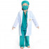Doctor Halloween Costume for Kids, Anti-epidemic Cosply Doctor Costume