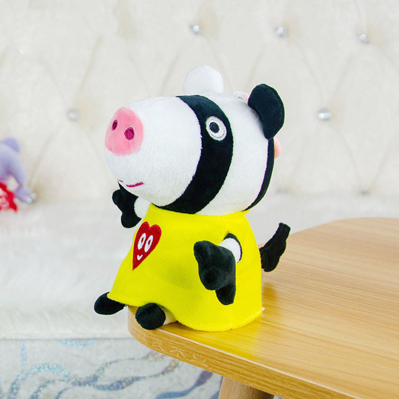 8 Stück Peppa Pig Freunde Soft Gefüllt 6" Zoll Plüsch Mädchen Geschenk Spielzeug 
