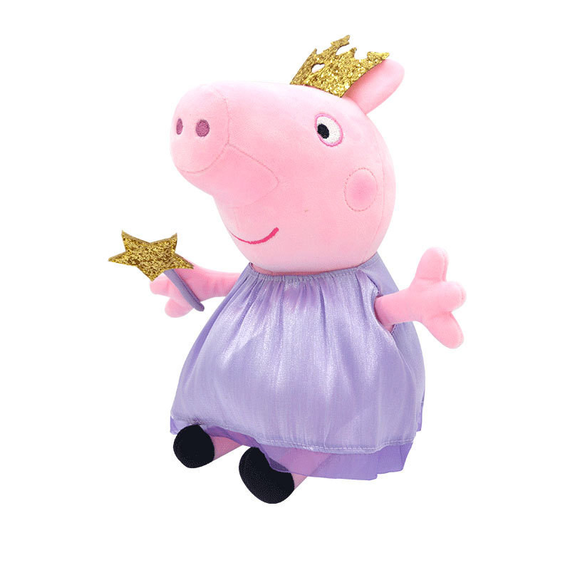 Peppa Pig Plush Toys 12 Peppa Pig Stuffed Animal with Cute Dress