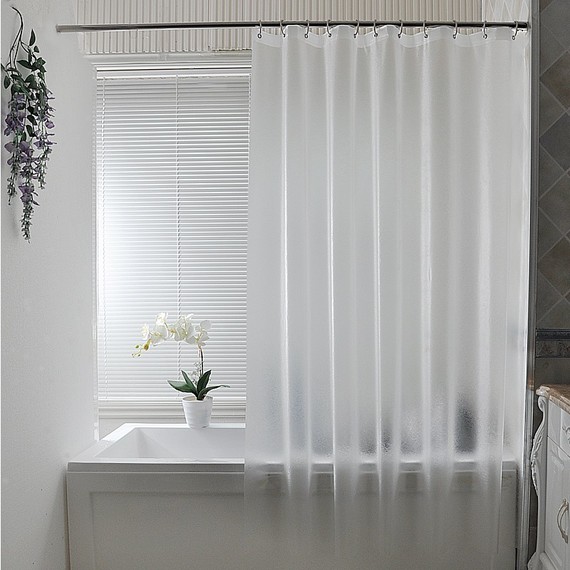 Shower Curtains & Rods, clear long fabric shower curtains