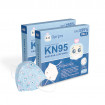 Toddler KN95 Mask, 5-Ply Kids KN95 Petite Faces X-Small (10 PACK)